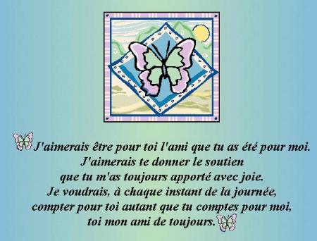 amitié.....
